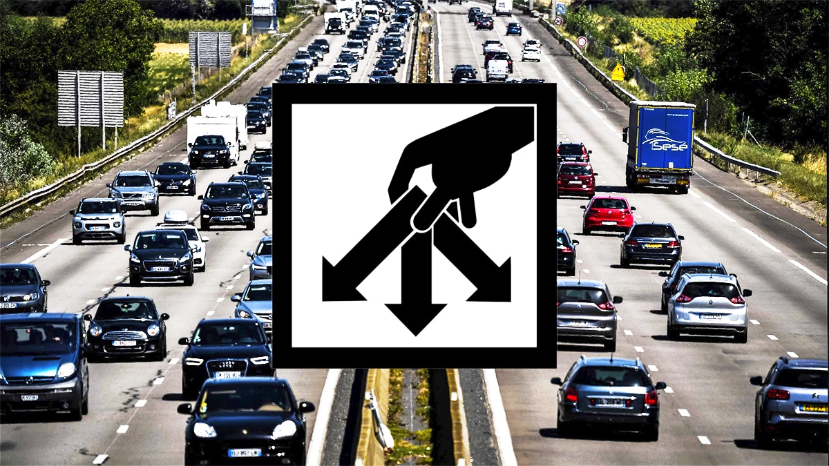 Automobilistes : ce qu'il faut faire si vous croisez cet étrange panneau noir sur la route