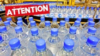 Eaux en bouteille contaminées : 8 marques dans le collimateur des autorités