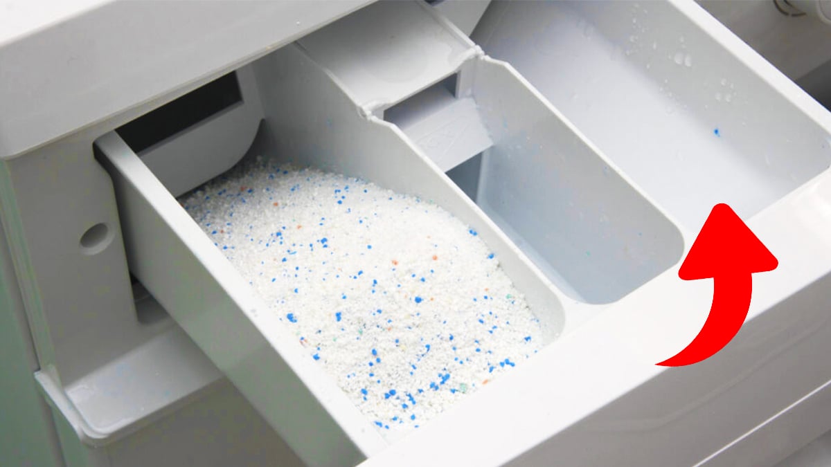 La véritable utilité du 3ème compartiment du lave-linge que très peu de gens savent