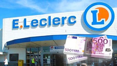 Il se rend chez Leclerc faire ses courses et rentre chez lui avec 500 000 euros