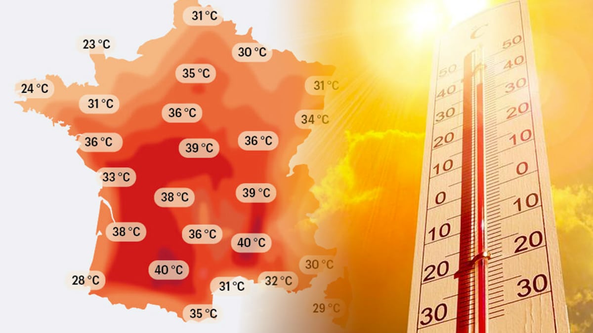 Météo : les prévisions sur la durée et les régions touchées par la vague de chaleur et canicule