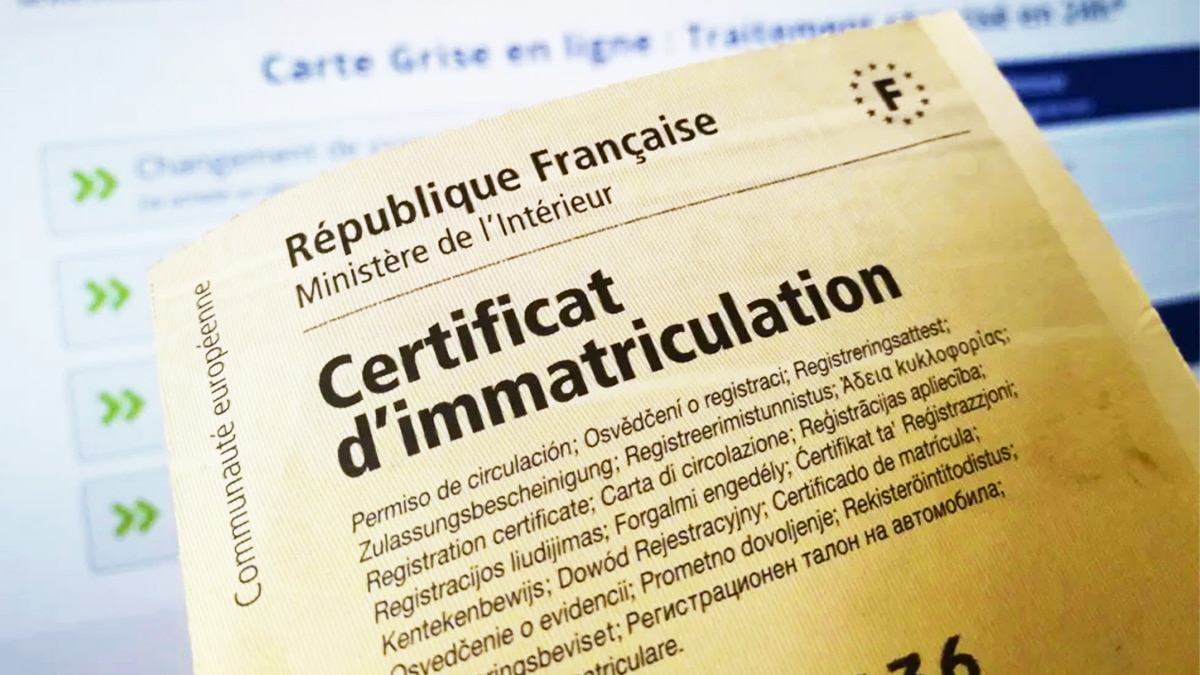 Carte grise : cette amende méconnue de 135 jusqu’à 750 € à cause de ce gros détail