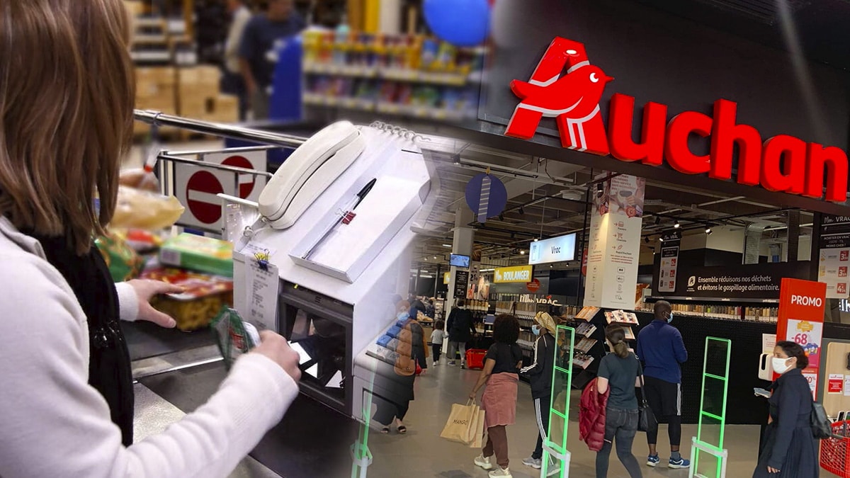 Ils font leurs courses chez Auchan, arnaquent le supermarché de 7 500 €, leur ruse redoutable