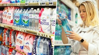 Cette eau en bouteille est la N°1 sur le marché, c’est la meilleure de toutes selon des experts