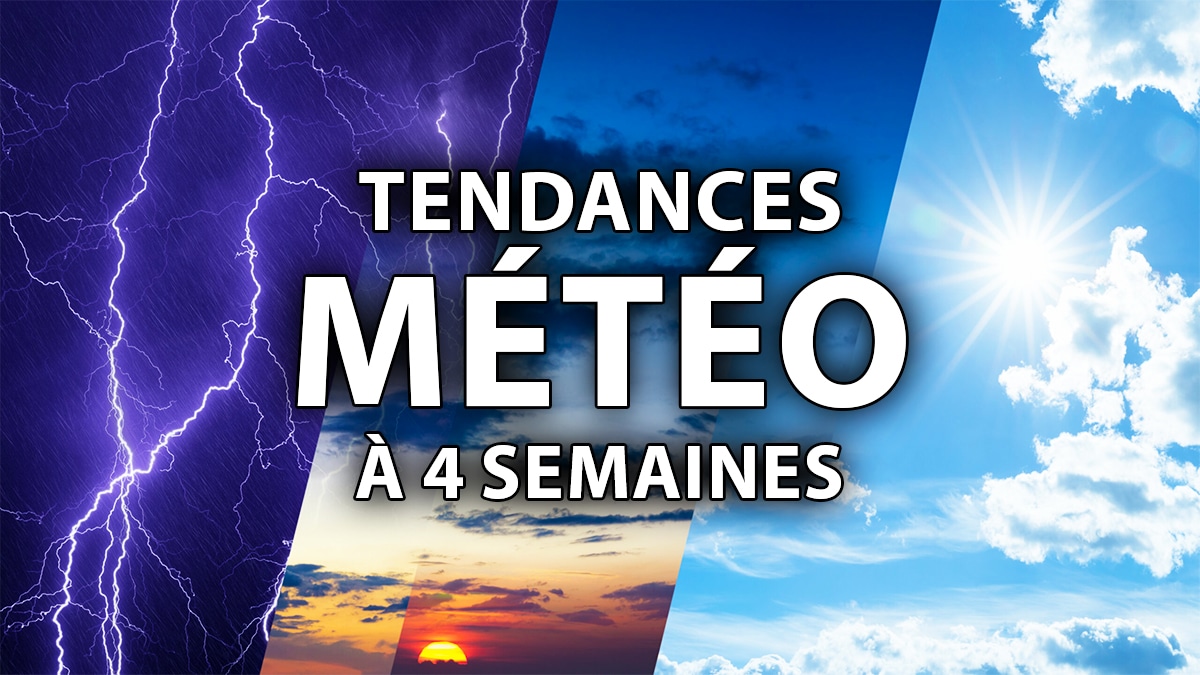 Prévisions météo à 4 semaines : vers un temps moins chaud et instable ? À quoi vous attendre