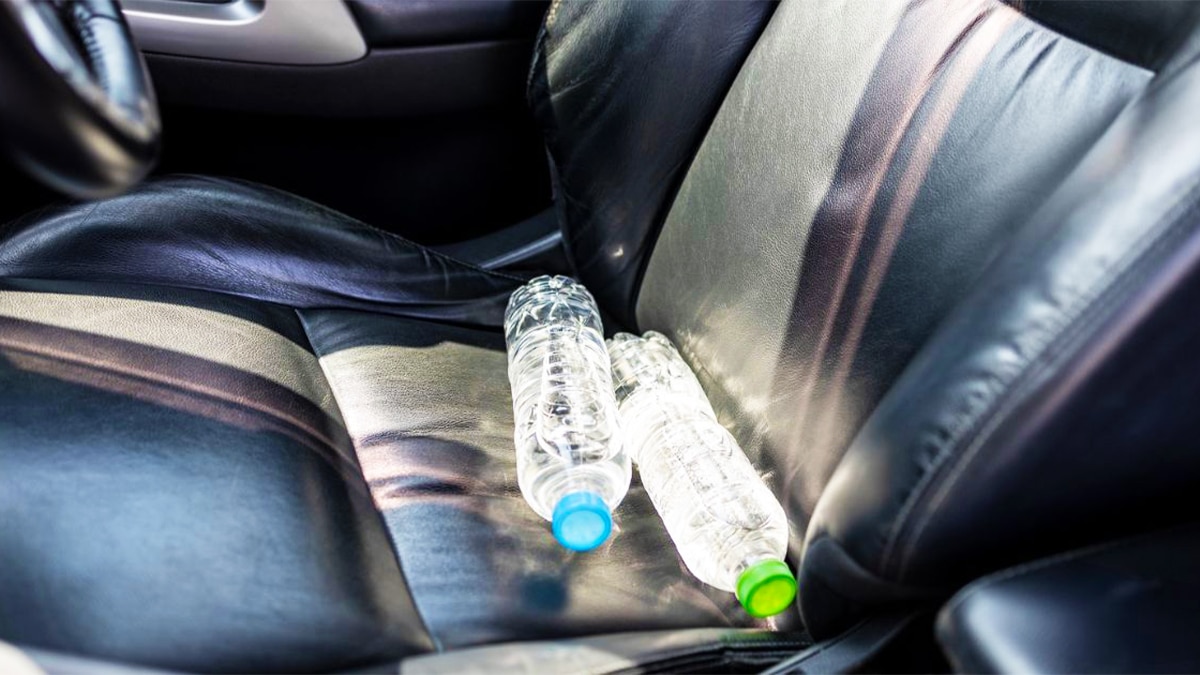 Avoir une bouteille d’eau dans votre véhicule représente un véritable danger insoupçonné