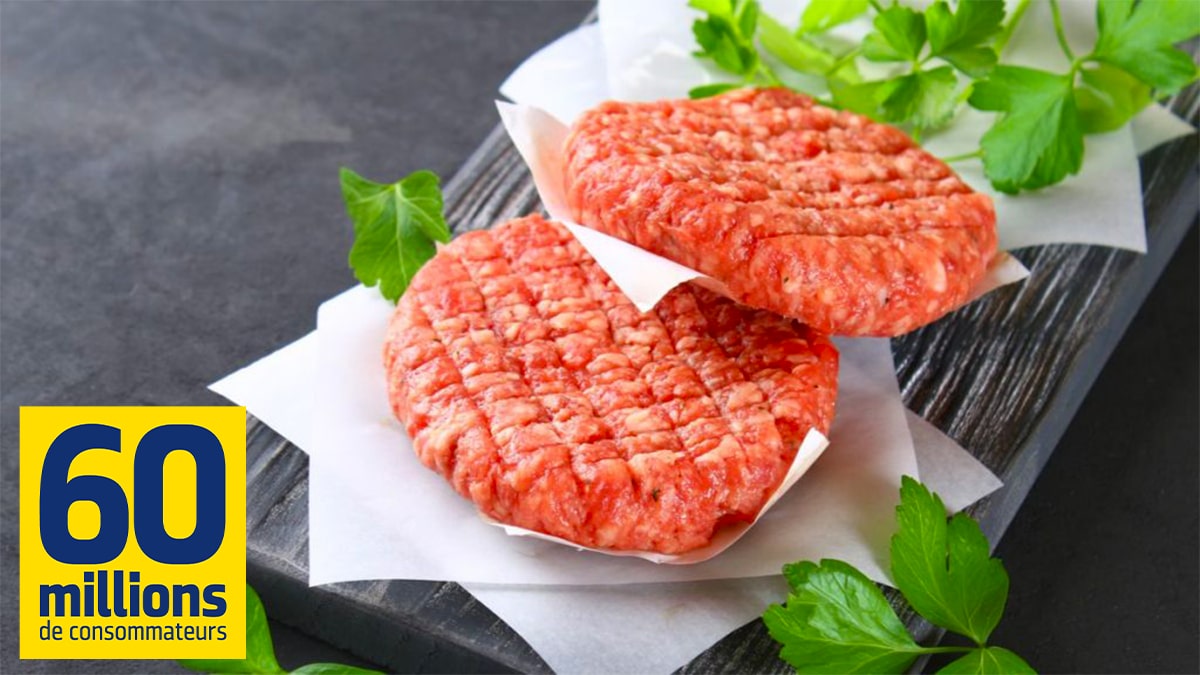 Ce steak haché de supermarché est le meilleur pour votre santé selon 60 Millions de consommateurs