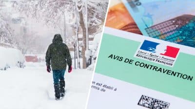 La neige débarque en France : cette lourde amende encourue si vous n’avez pas ce réflexe