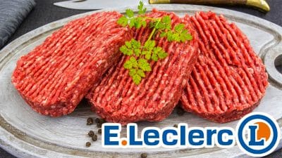 Leclerc lance un rappel urgent de ces steaks hachés contaminés à la Listéria