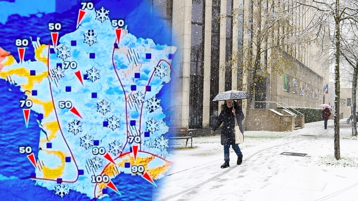 Météo : neige, froid, pluie…. ? Tous les détails à prévoir pour décembre et janvier