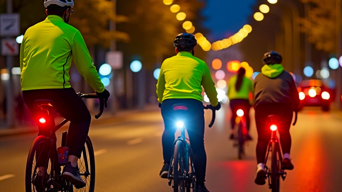 Cette lumière que tous les cyclistes utilisent est devenue illégale, les amendes vont pleuvoir