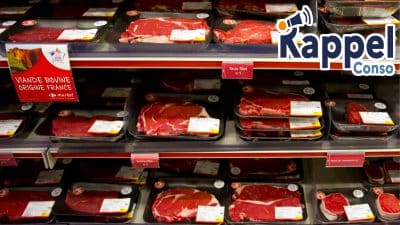 Cette viande fait l’objet d’un rappel produit urgent dans la France entière, les magasins concernés