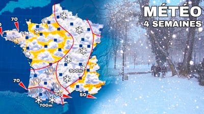 Météo à 4 semaines : tempête de neige, froid … ? Les tendances prévues pour la fin d’année