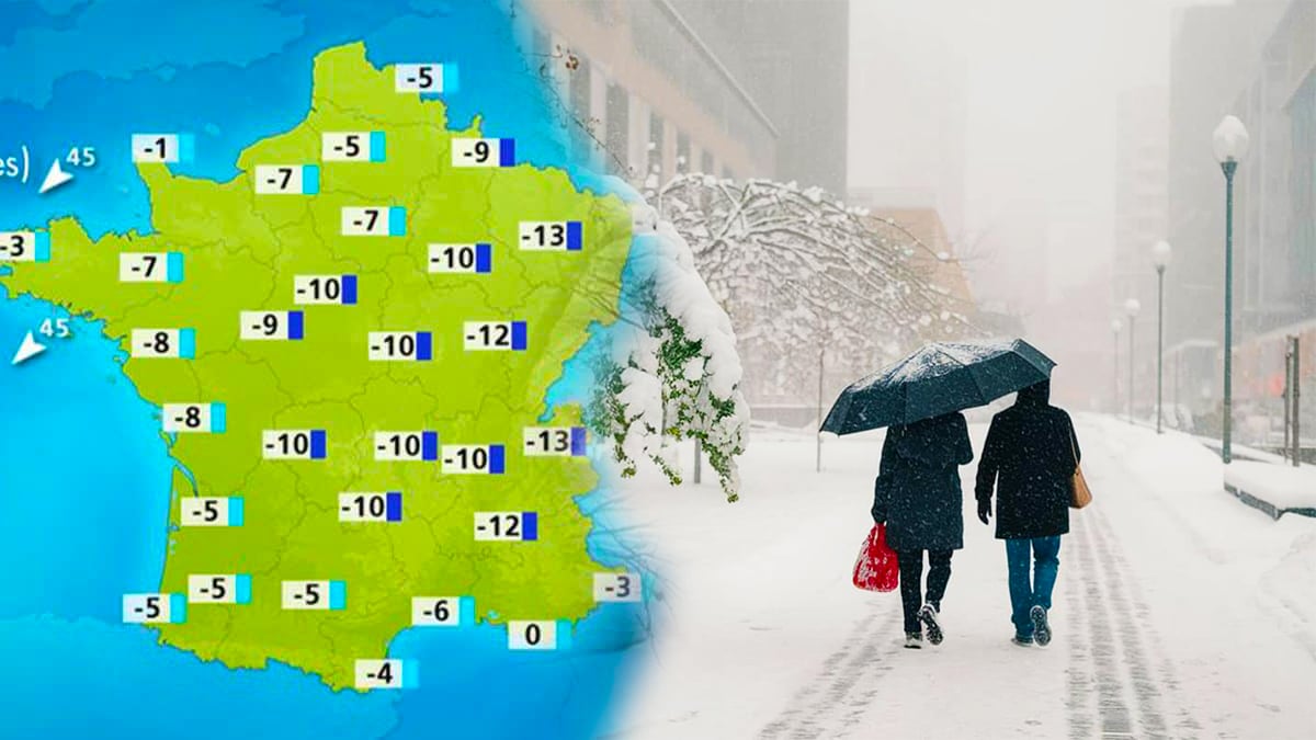 Météo : l’hiver se confirme, grosses chutes de neige prévues ce week-end, les régions concernées