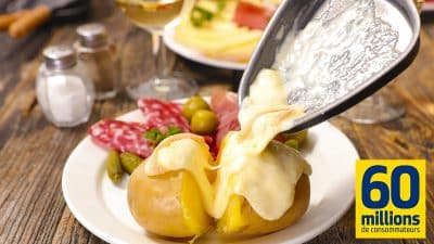 60 Millions de consommateurs révèle quel est le meilleur fromage à raclette, il est à moins de 5 €