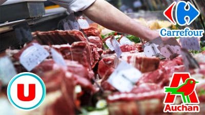 Carrefour, Auchan, Système U rappellent cette viande très consommée en France