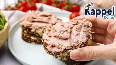 Ce pâté très consommé en France fait l’objet d’un rappel produit urgent, ne le consommez pas