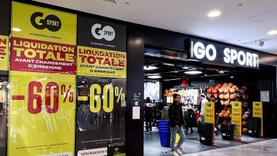 Clap de fin pour Go Sport : l’enseigne sportive ferme définitivement son magasin