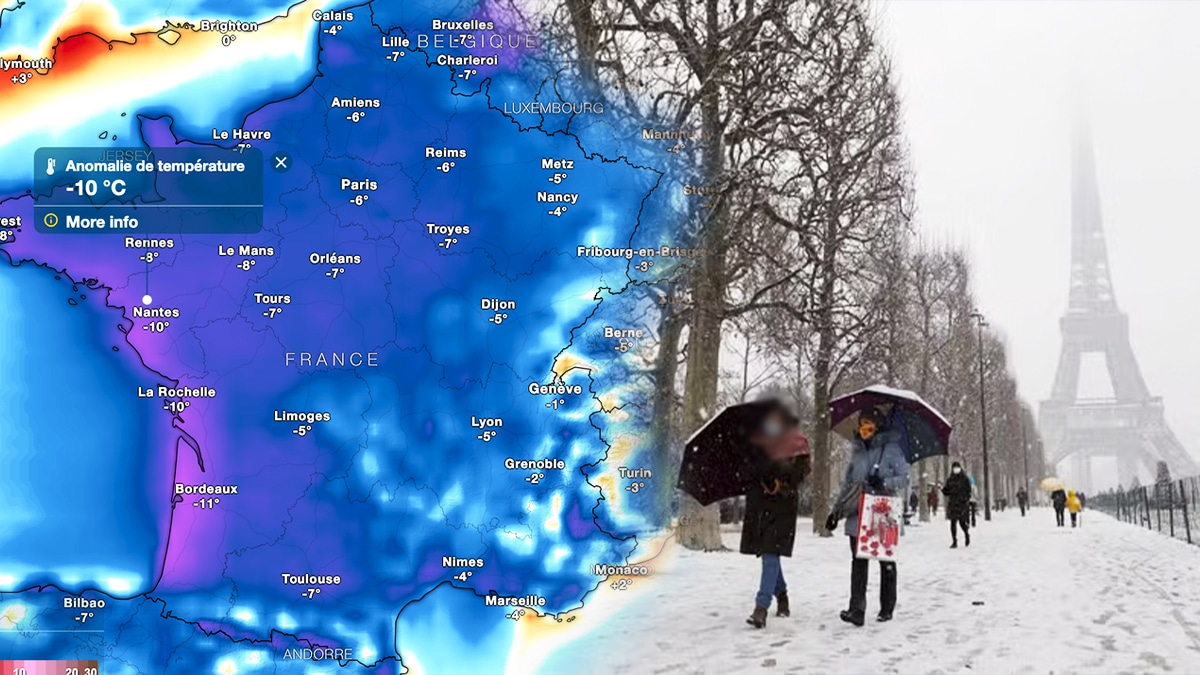 Météo : froid, grisaille, 7 départements en vigilance pour neige et verglas… Les prévisions de la semaine