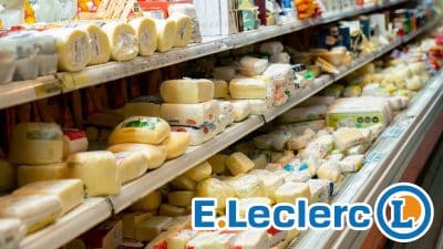 Leclerc rappelle en urgence dans la France entière ce fromage très consommé, il est contaminé à l’E coli