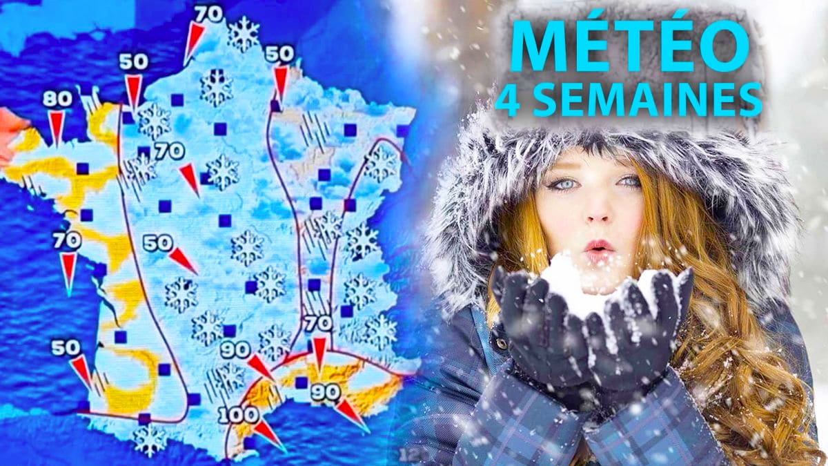 Météo : neige, verglas, froid, retour du soleil… ? Les tendances prévues pour les 4 prochaines semaines