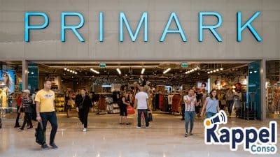 Primark rappelle en urgence dans la France entière ce produit dangereux pour la santé